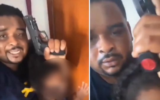 Homem faz próprias filhas de reféns e transmite ao vivo nas redes sociais