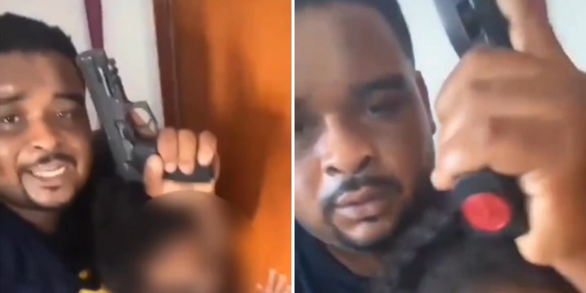 Homem faz próprias filhas de reféns e transmite ao vivo nas redes sociais