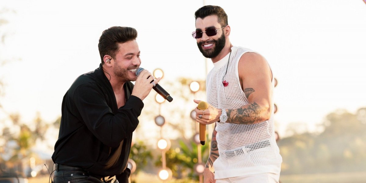 Wesley Safadão apoia campanha de Gusttavo Lima à presidência em 2026: 'Meu presidente'