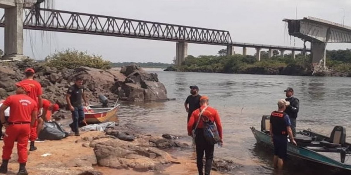 Marinha confirma 14ª vítima fatal no desabamento da ponte entre Maranhão e Tocantins
