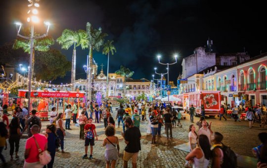 Prefeitura de Salvador encerra programação do Natal Salvador com show especial no Centro Histórico