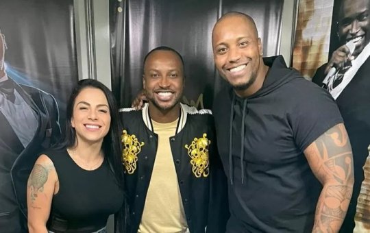 Saymon Saz é afastado da banda de Thiaguinho após traição ser revelada pela ex-esposa