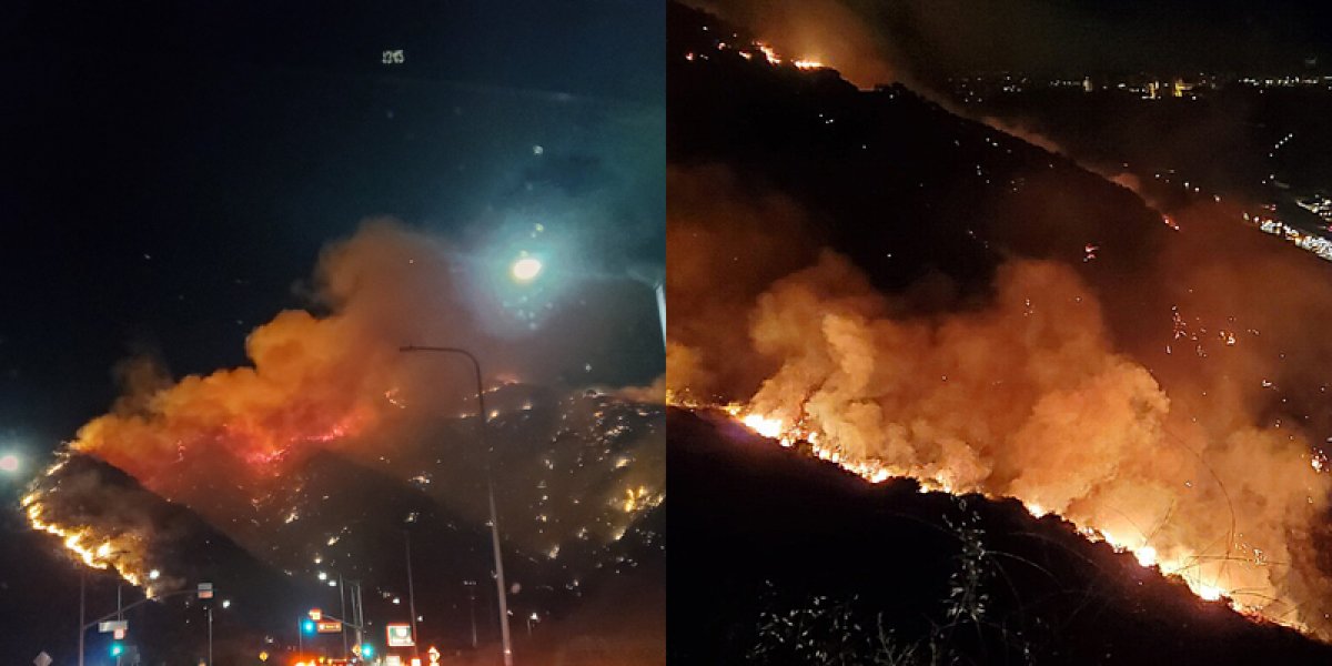 Los Angeles é atingida por incêndios florestais de grandes proporções