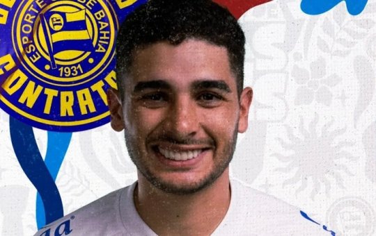 Bahia anuncia meio-campista Michel Araujo