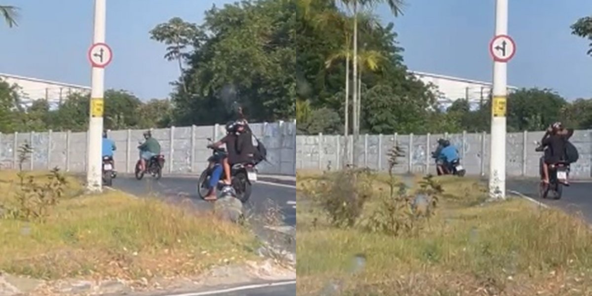 Motorista registra momento de roubo de moto em Pau da Lima; assista ao vídeo