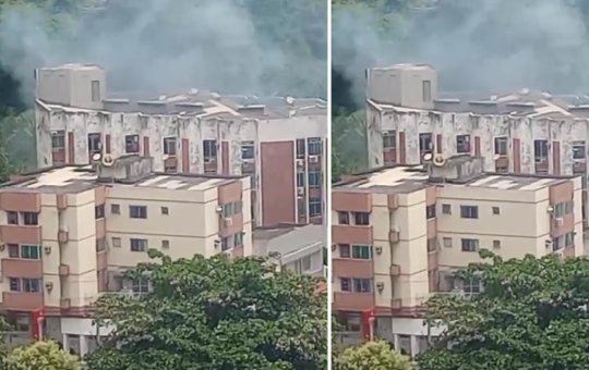 Incêndio no Rio Vermelho: Apartamento pega fogo e assusta moradores