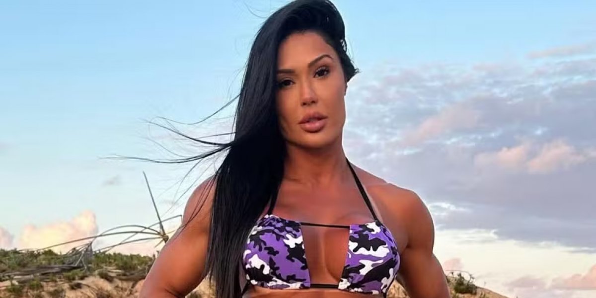 Sem aperto? Web resgata vídeo de Gracyanne Barbosa comendo carne congelada
