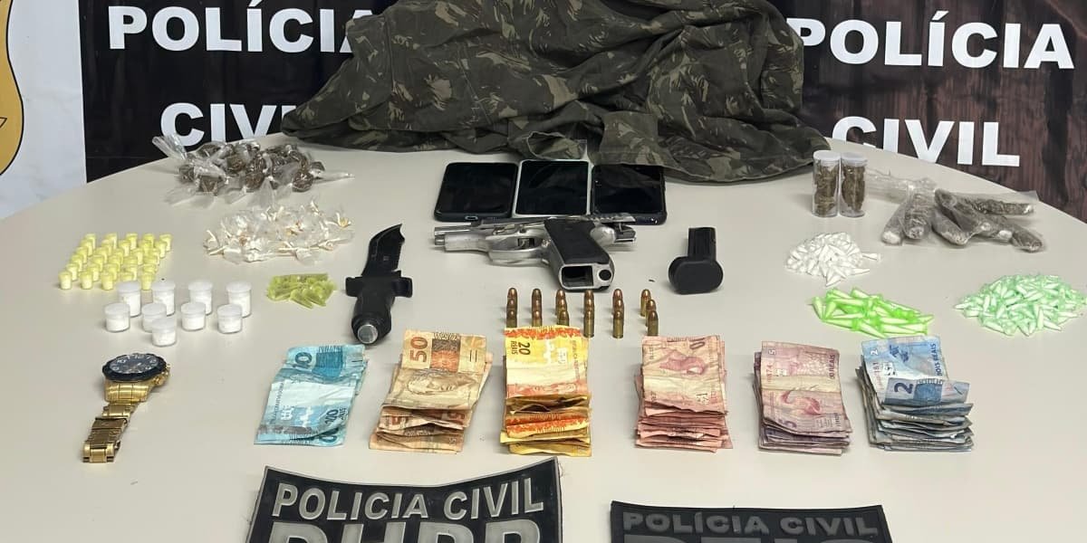Polícia Civil desarticula ponto de tráfico em Camaçari