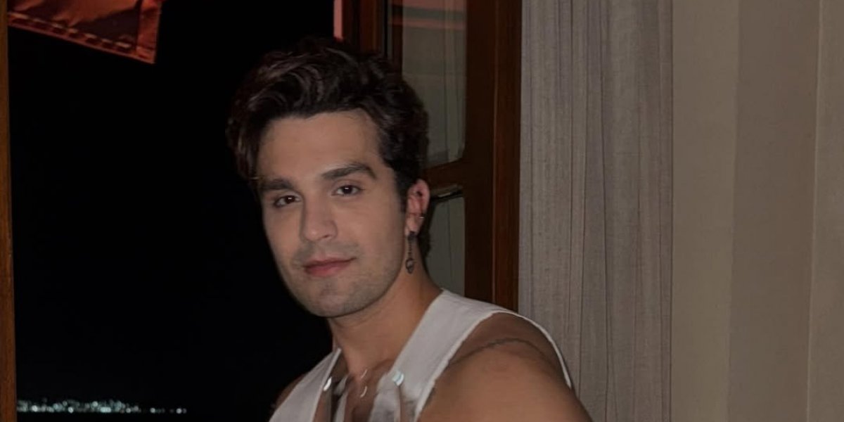 Luan Santana aparece nas redes sociais com filha Serena