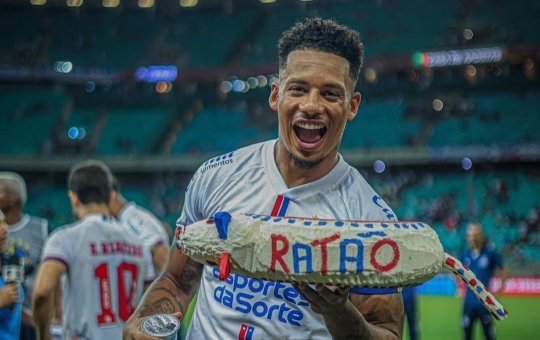 Rafael Ratão se despede do Bahia e acerta com o Cerezo Osaka, do Japão