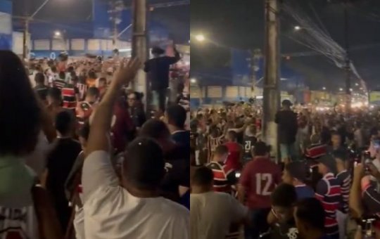 Vídeo: Santa Cruz vende 90% do clube por R$ 1 bilhão e torcida comemora