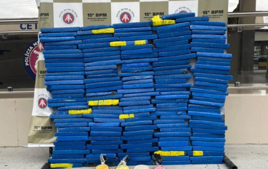 Polícia Militar apreende 182 quilos de maconha e drogas sintéticas em Itabuna