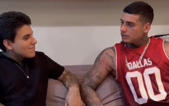 Filho de Andressa Urach anuncia conteúdo com namorado da própria mãe