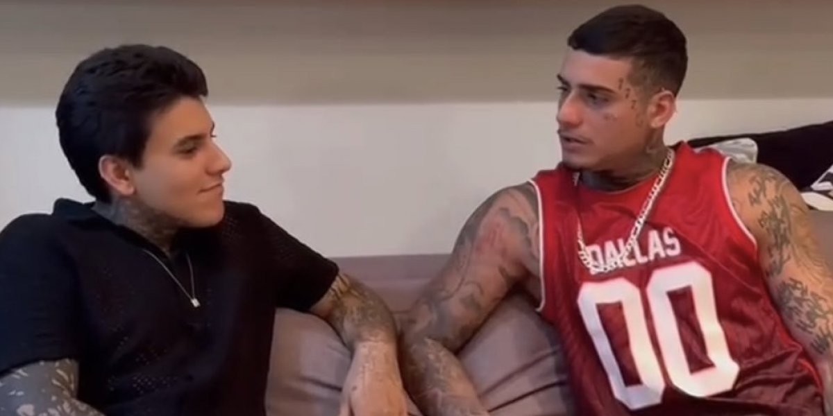 Filho de Andressa Urach anuncia conteúdo com namorado da própria mãe