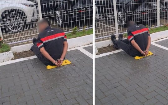 Homem é preso suspeito de roubo no Caminho das Árvores