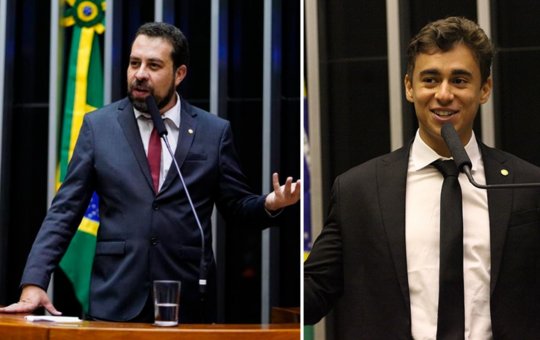 Guilherme Boulos ameaça processar Nikolas Ferreira por "fake news" sobre monitoramento do Pix