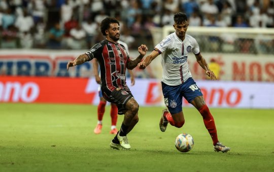 Bahia perde para o Atlético de Alagoinhas na primeira partida do ano na Arena Fonte Nova
