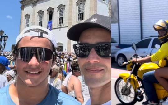 Marido e filho de Ivete participam da Lavagem do Bonfim e cantora reage