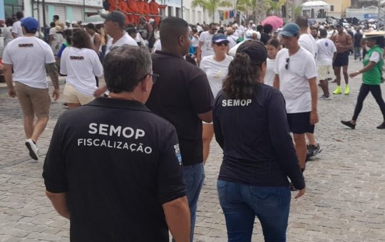 Semop apreende quase mil itens irregulares durante Lavagem do Bonfim