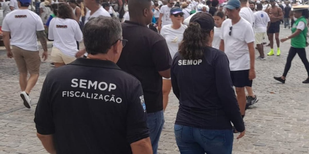 Semop apreende quase mil itens irregulares durante Lavagem do Bonfim