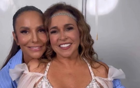 Ivete e Daniela Mercury relembram anos de amizade em encontro no festival no Rio de Janeiro