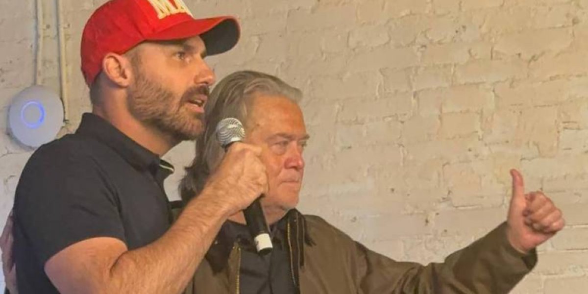 Ex-assessor de Trump prevê presidência de Eduardo Bolsonaro no Brasil