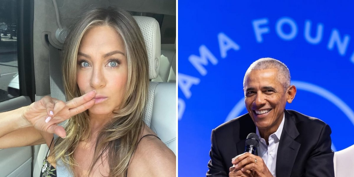 Jennifer Aniston se pronuncia após rumores de affair com Barack Obama