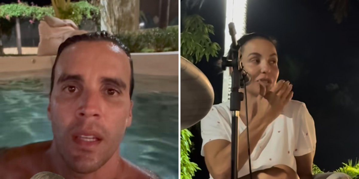 Marido de Ivete Sangalo brinca com a 'demora' do 'show' da esposa