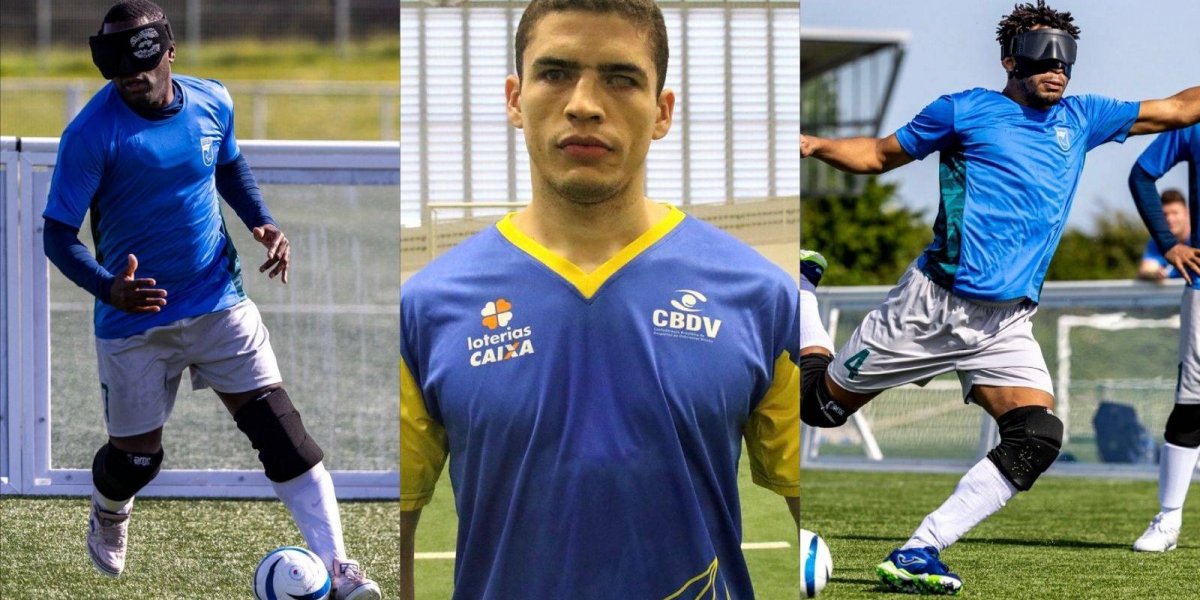 Futebol de cegos: baianos são convocados para a Seleção Brasileira com foco em Los Angeles 2028