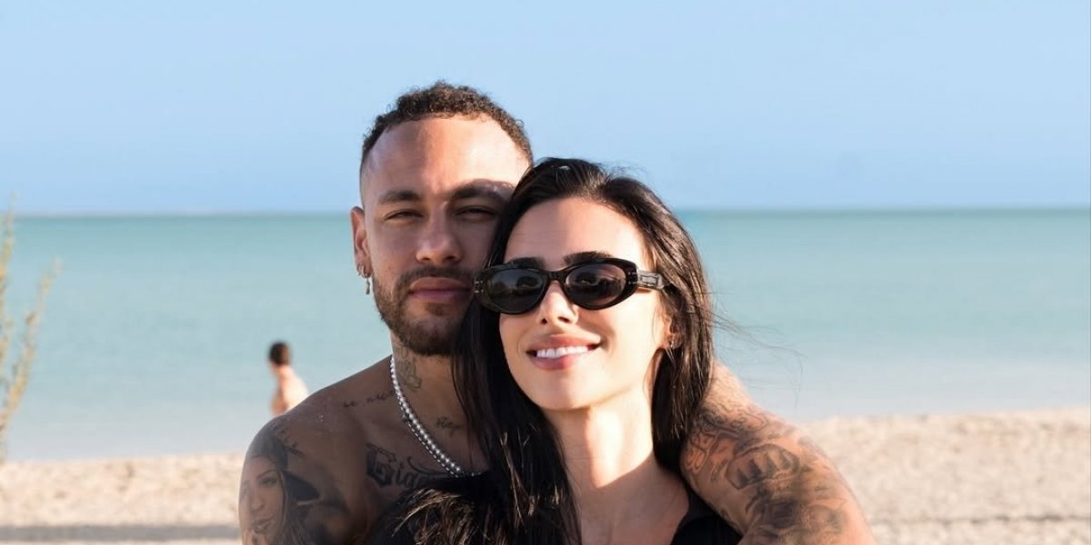 Namorada de Neymar rasga elogios ao filho do jogador: ‘ele é muito especial’