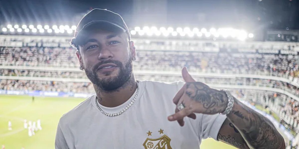 Neymar rompe contrato com o Al-Hilal e pode assinar com o Santos
