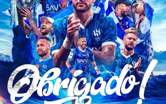 Neymar agradece e se despede do Al-Hilal