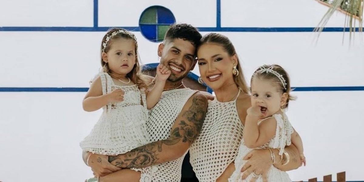 Maria Flor e Maria Alice, filhas de Virginia e Zé Felipe, encantam ao dançar música de Ivete