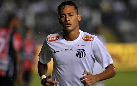 Neymar usará camisa 10 de Pelé no Santos