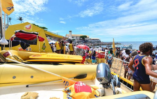 Salvamar terá posto de salva-vidas na Festa de Iemanjá