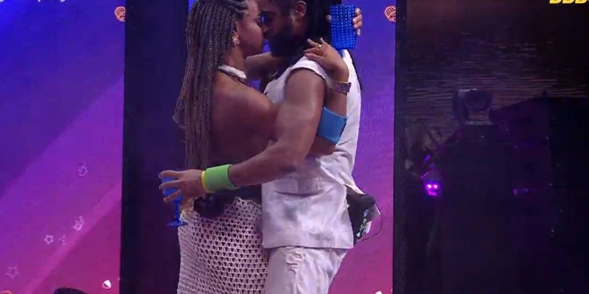BBB 25: O Amor está no ar! Aline e Diogo protagonizam o primeiro beijo da edição