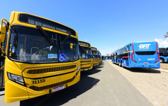 Prefeitura de Salvador anuncia chegada de 40 novos ônibus para reforçar a frota da cidade