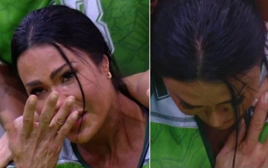 BBB 25: Gracyanne faz revelação chocante sobre o passado e vai as lágrimas após gatilho