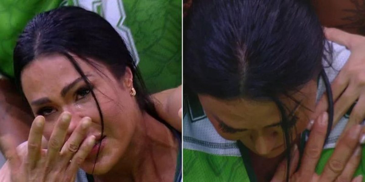 BBB 25: Gracyanne faz revelação chocante sobre o passado e vai as lágrimas após gatilho