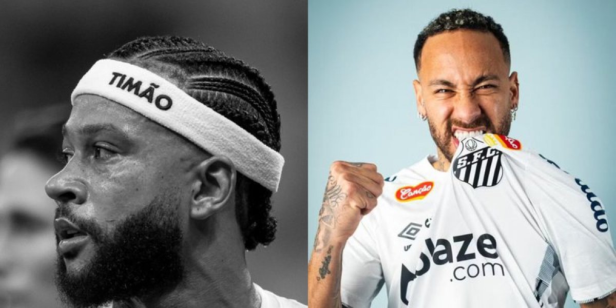 Craque do Corinthians faz homenagem à volta de Neymar Jr.