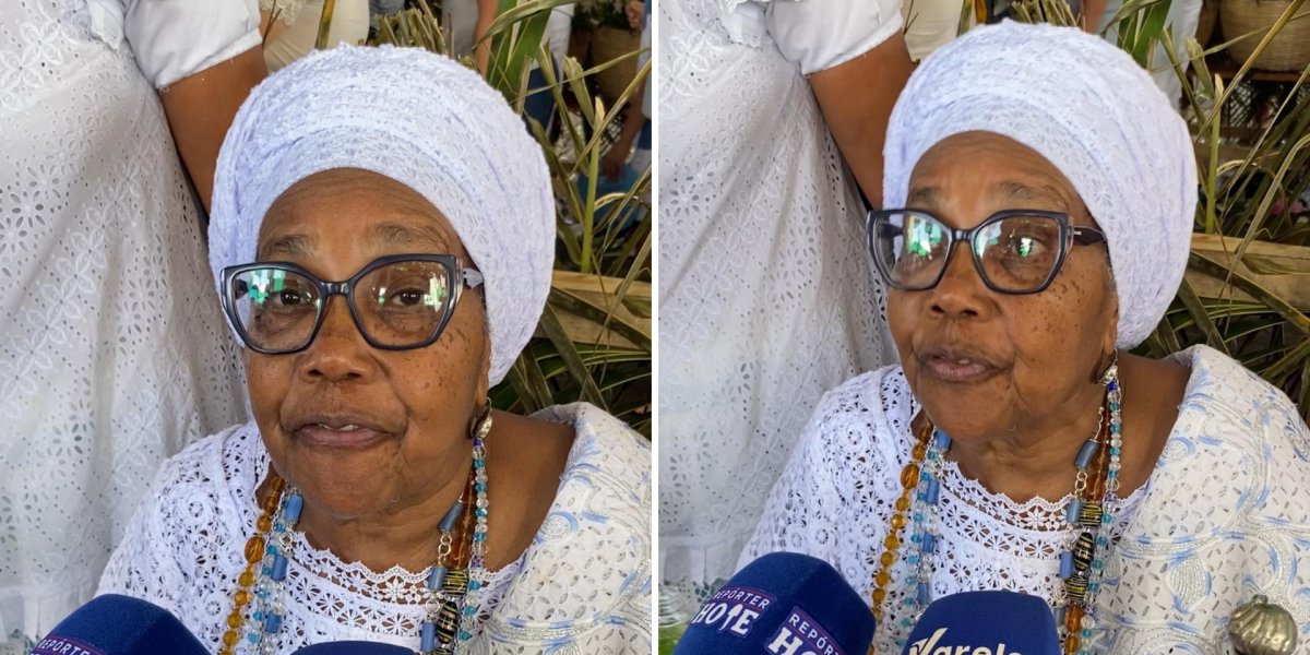 Mãe Nicinha, responsável pelo 2 de fevereiro deste ano, fala sobre o crescimento da festa de Iemanjá