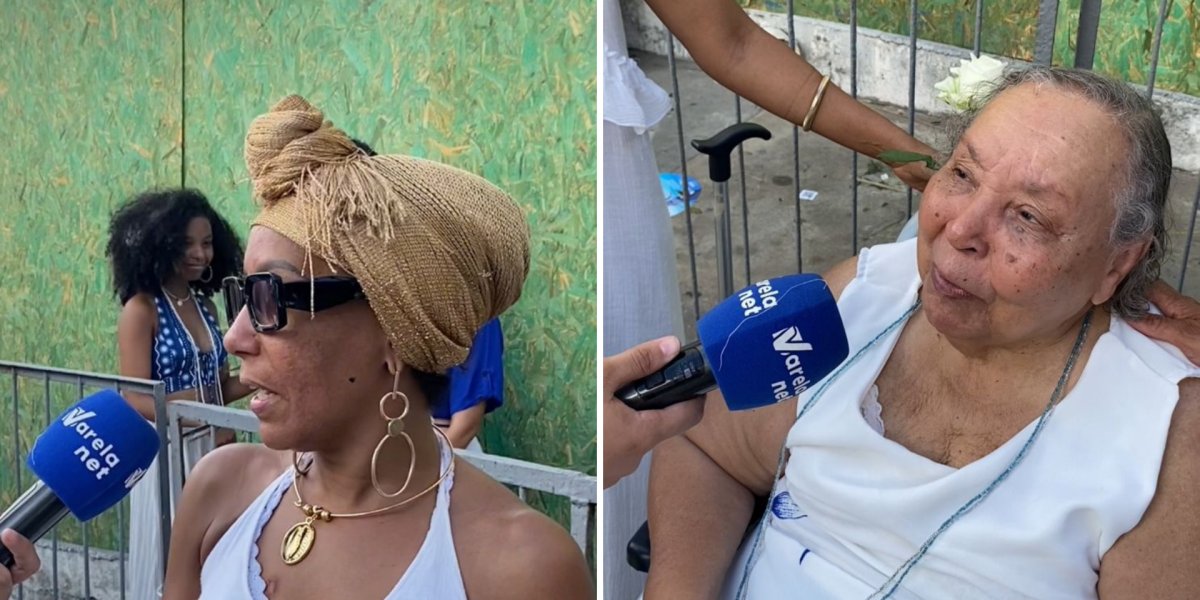 Família carioca celebra fé na Festa de Iemanjá em Salvador