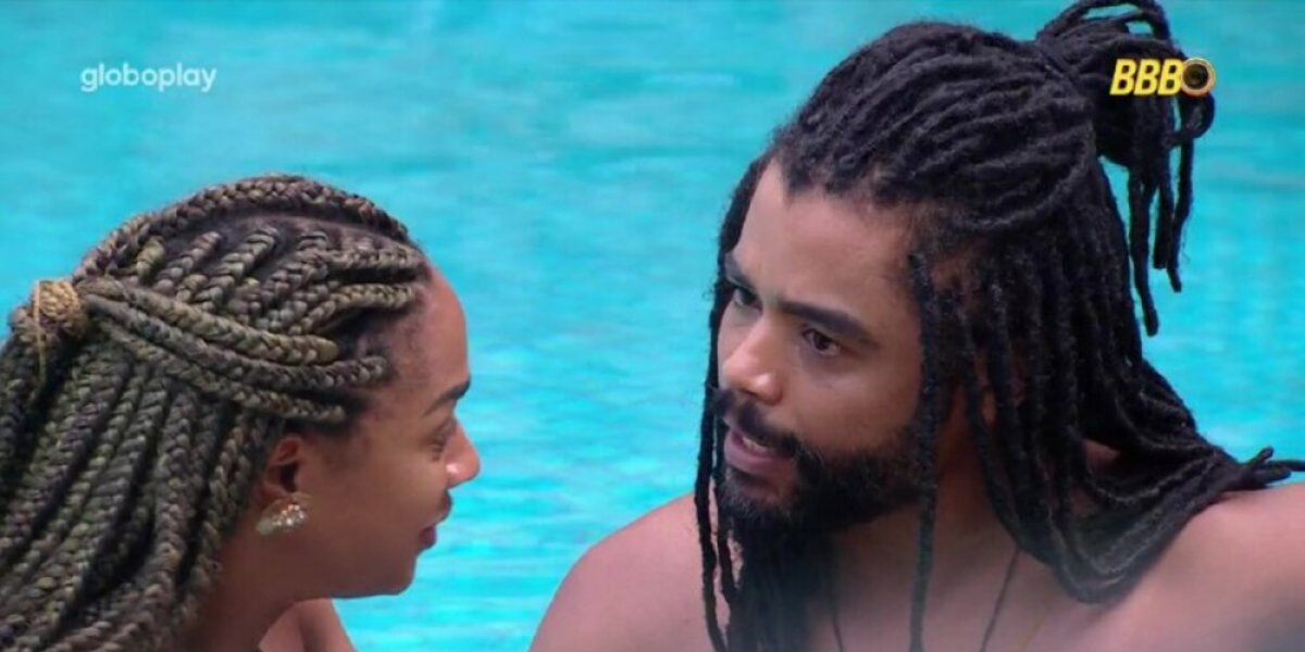 BBB25: Aline e Diogo discutem após indicação ao Paredão