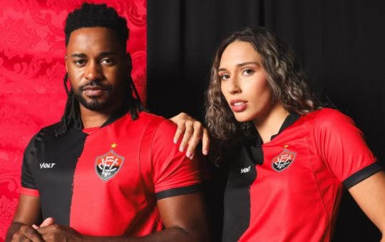 Vitória lança nova camisa para a Copa do Nordeste e deve estrear uniforme esta terça-feira (4)