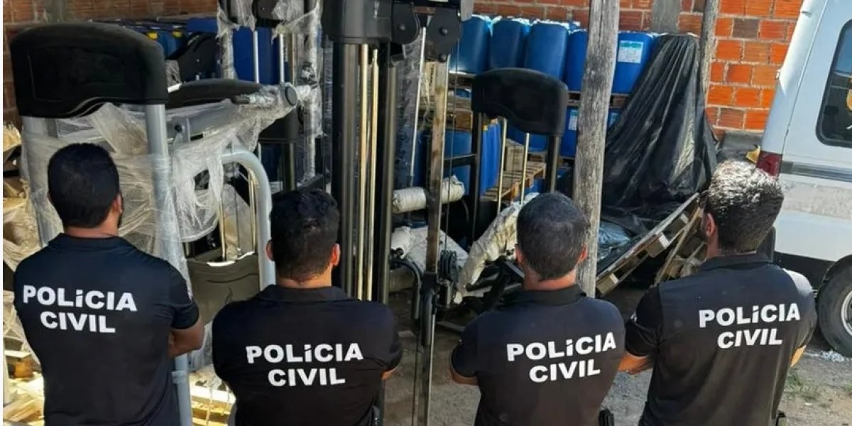 Polícia Civil desarticula depósito clandestino com bens avaliados em R$ 1 milhão no sudoeste do estado
