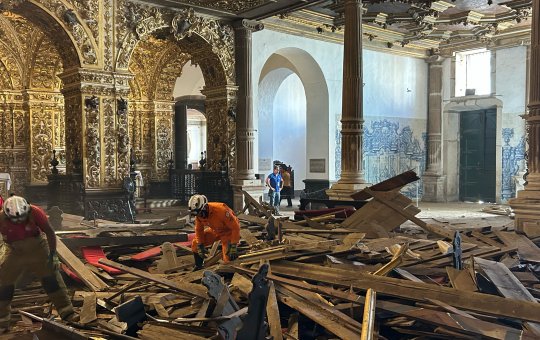 Iphan tinha visita técnica programada para esta quinta-feira em igreja que desabou