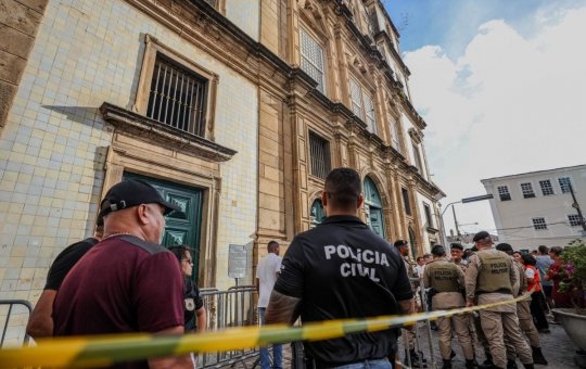 Desabamento na Igreja de Ouro será investigado pela Polícia Federal