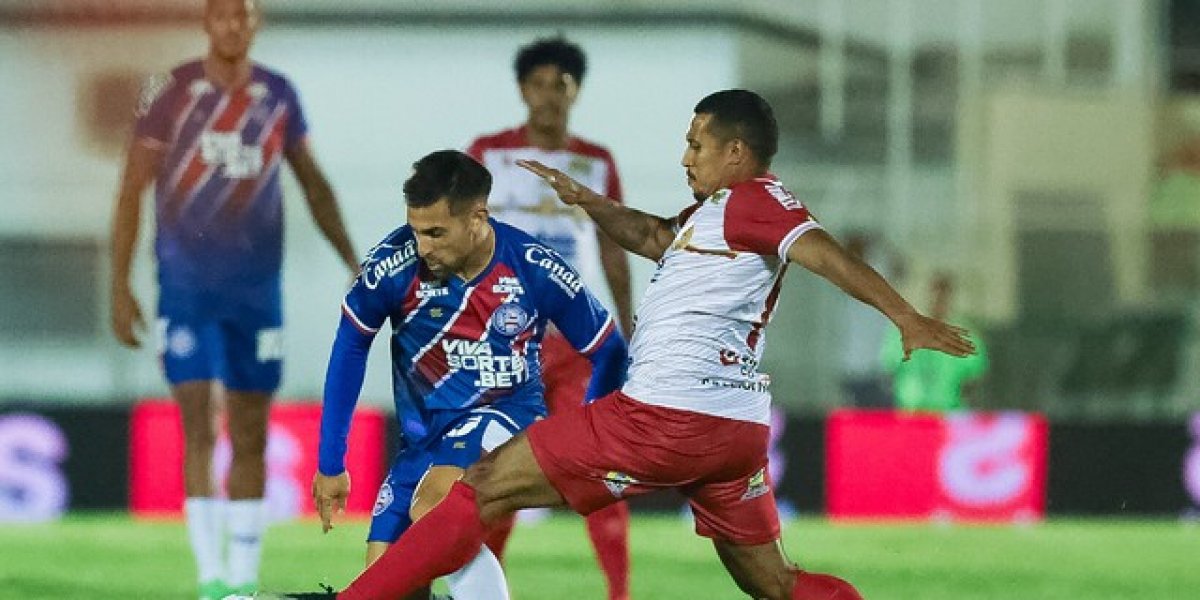 Com mais um destaque do gramado, Bahia empata fora de casa