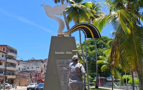 Prefeitura gastou mais de R$600 mil com reparo de monumentos vandalizados em Salvador em 2024