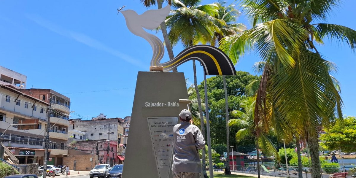 Prefeitura gastou mais de R$600 mil com reparo de monumentos vandalizados em Salvador em 2024